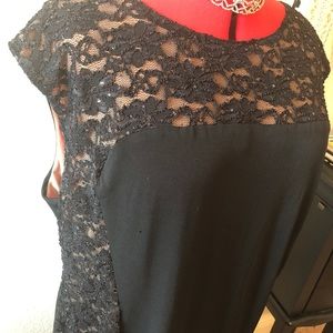 Plus size little black dress